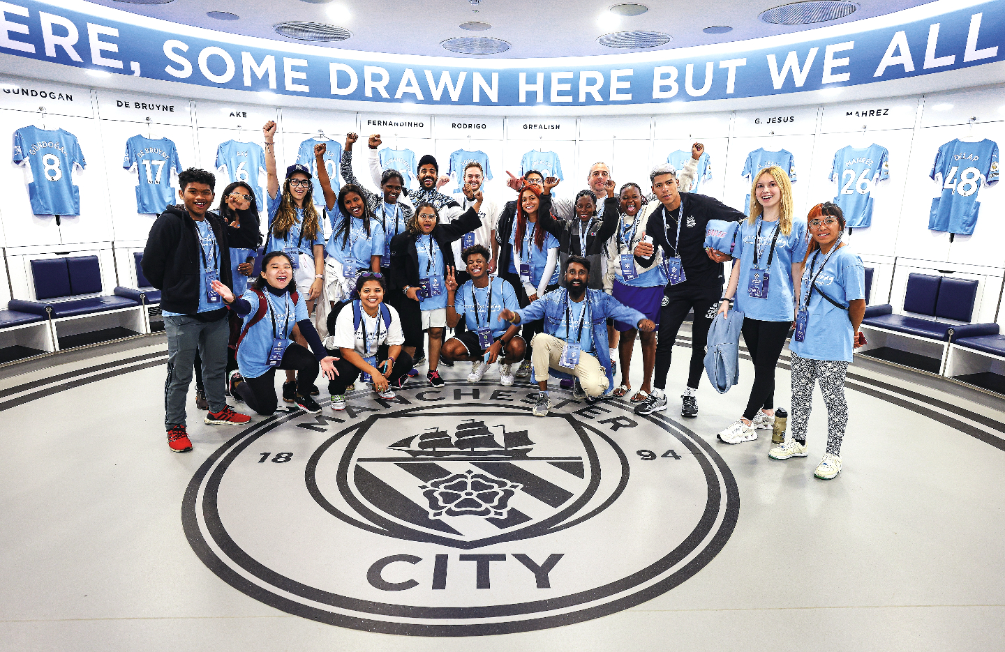 Children from all over the world are chosen to attend MCFC’s Youth Leaders Summit (Photo: Cityzens Giving)