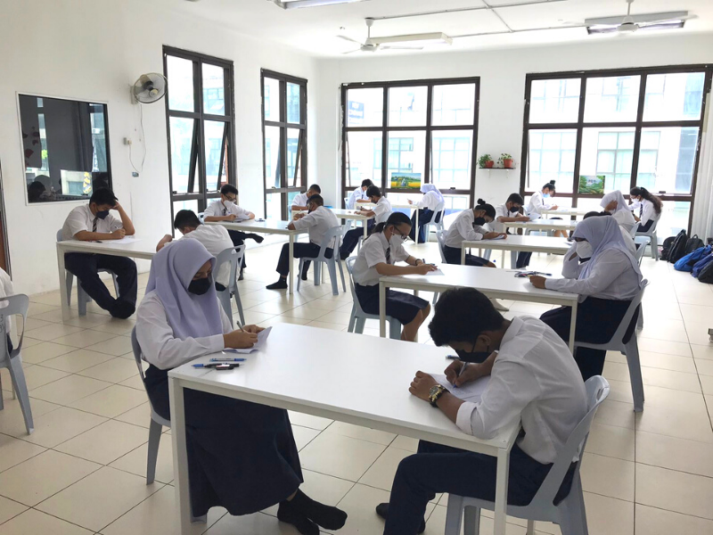 Support 39 students to sit for IGCSE examinations
